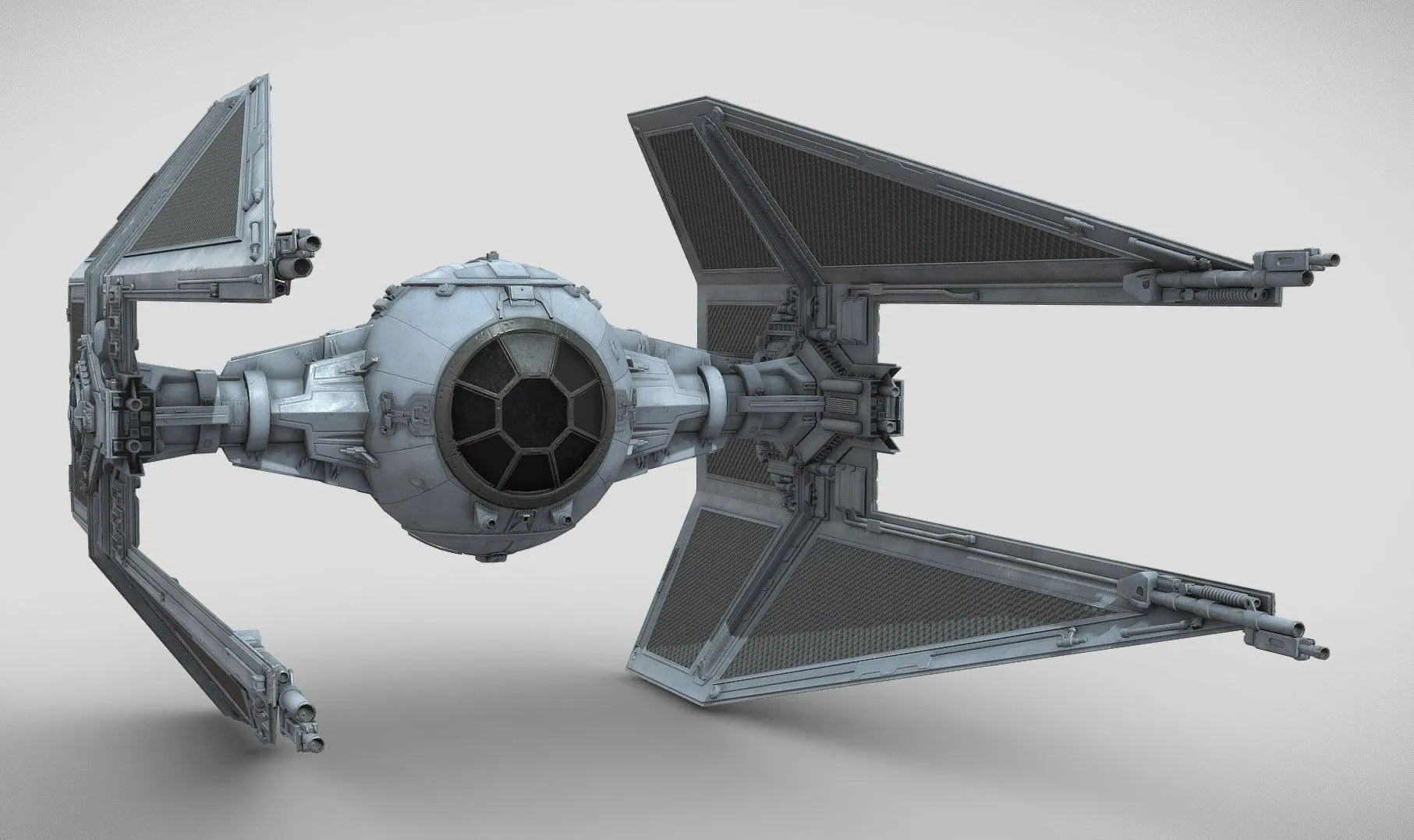 PBR Game 3D Models – Star Wars Tie Interceptor