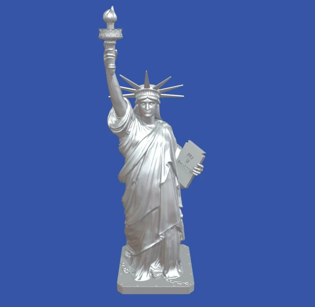 PBR Game 3D Models – Statue Of Liberty