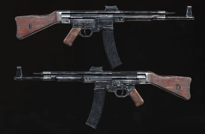 PBR Game 3D Models – StG 44 German machine gun