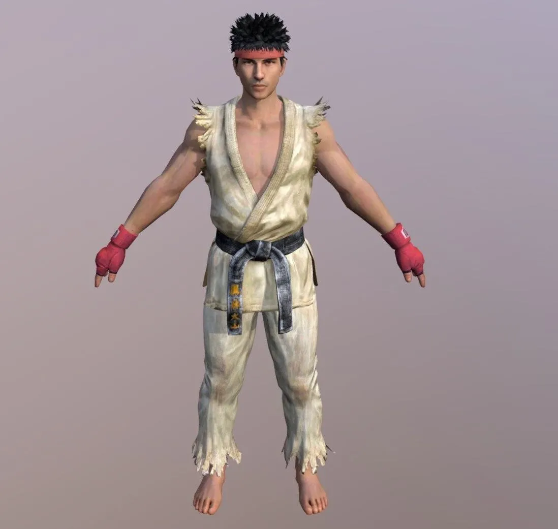 PBR Game 3D Models – Street Fight Free Fire