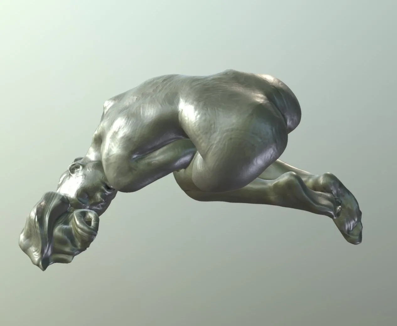 PBR Game 3D Models – Study After Rodin Danaide06