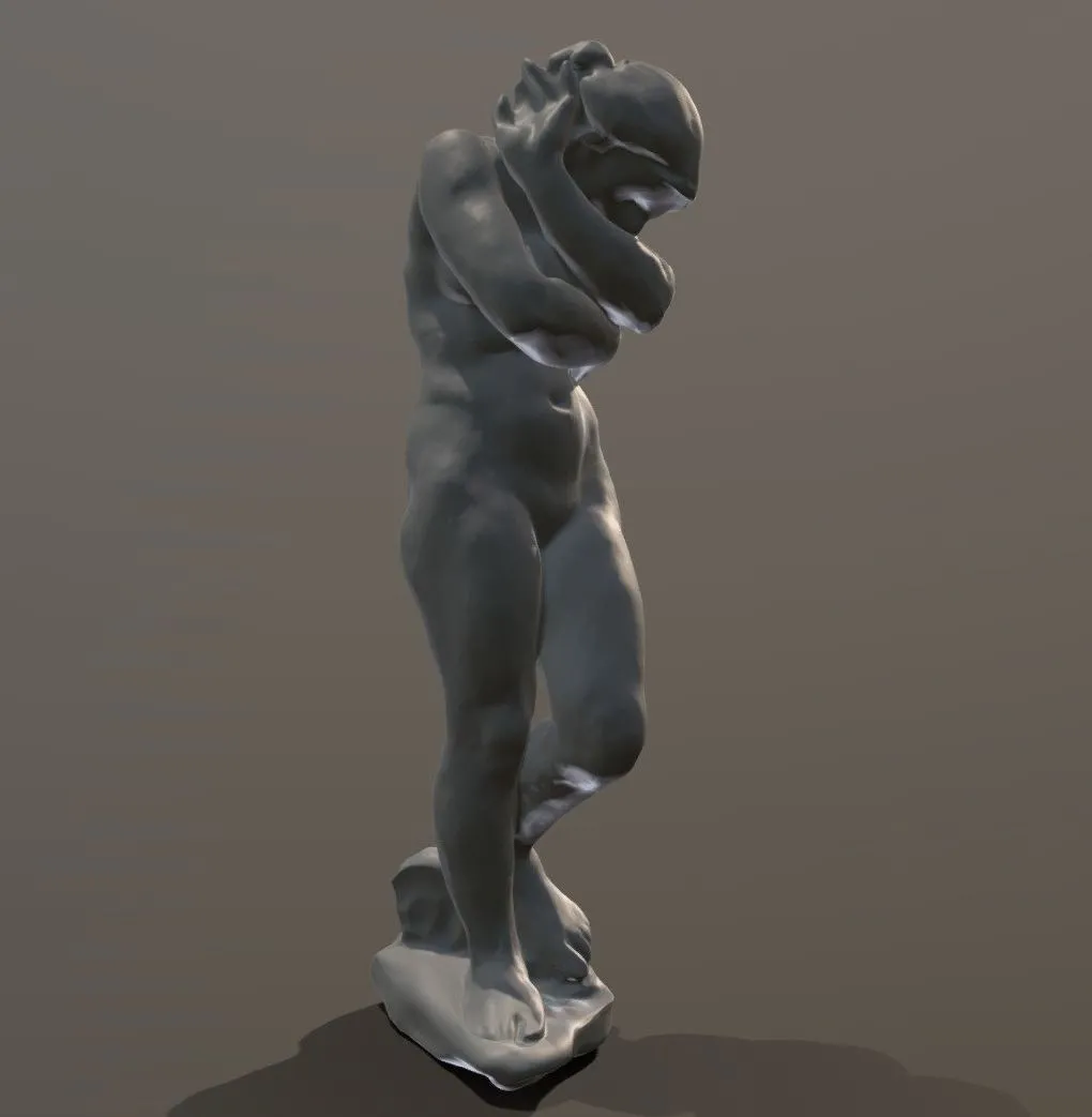 PBR Game 3D Models – Study After Rodin Eve