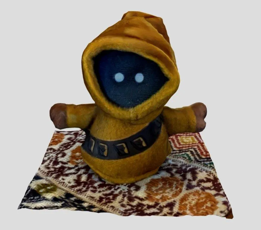 PBR Game 3D Models – Stuffed Jawa Plush