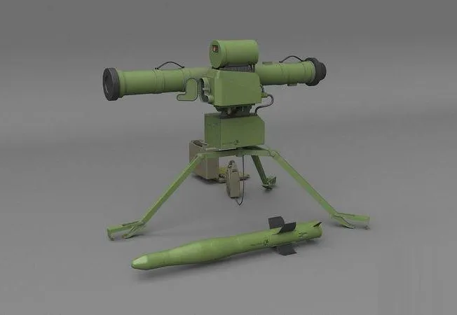 PBR Game 3D Models – Stugna-P ATGM