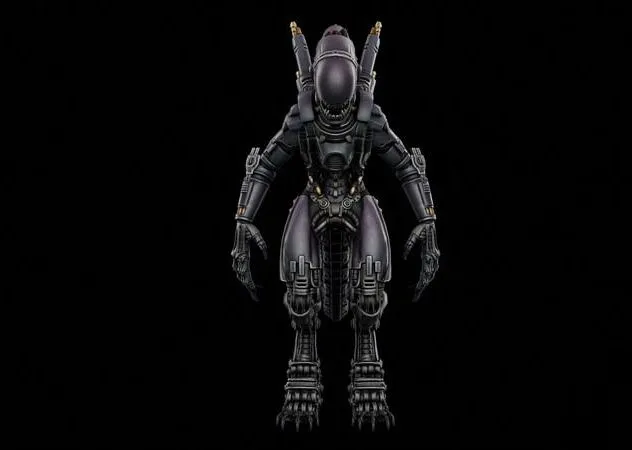 PBR Game 3D Models – Stylized XenoMech