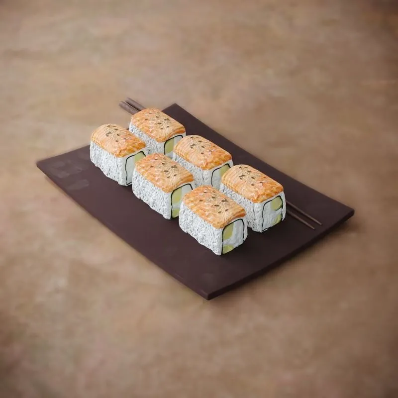 PBR Game 3D Models – Sushi California