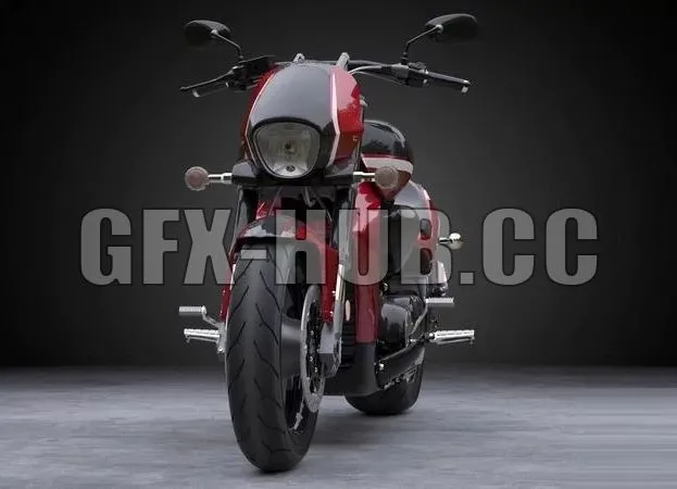 PBR Game 3D Models – Suzuki Boulevard M109R BOSS 2019