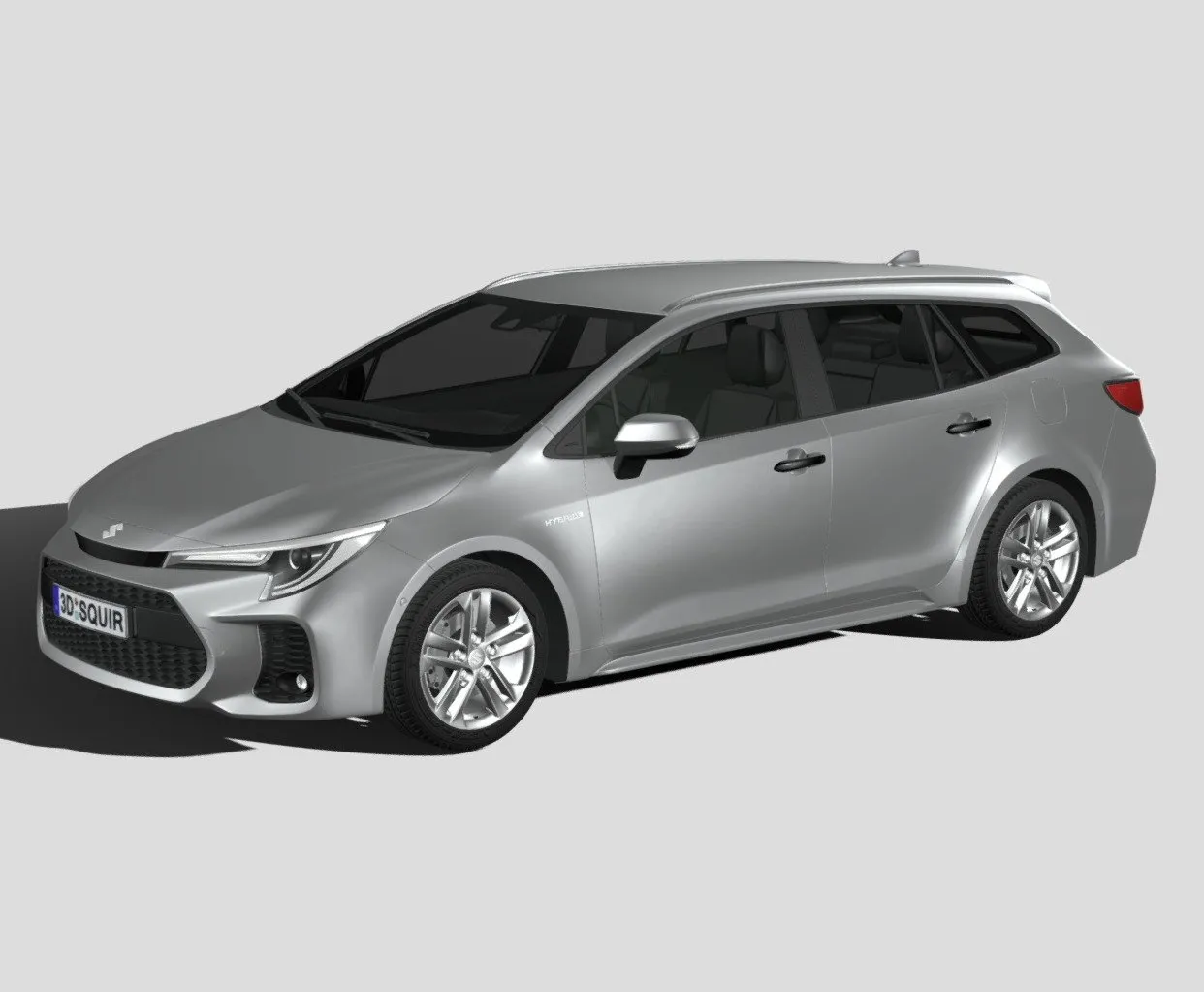 PBR Game 3D Models – Suzuki Swace 2020