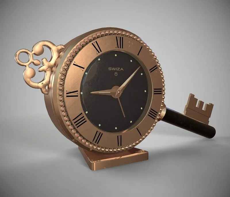 PBR Game 3D Models – Swiza Antique Clock