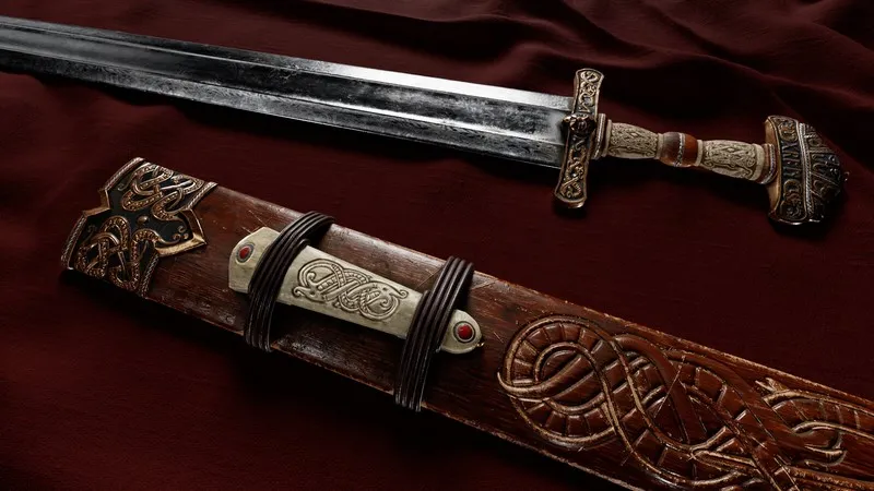 PBR Game 3D Models – Sword Of Sigurd