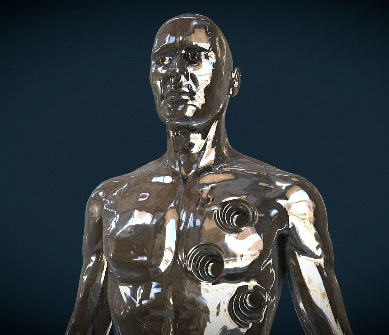 PBR Game 3D Models – T 1000