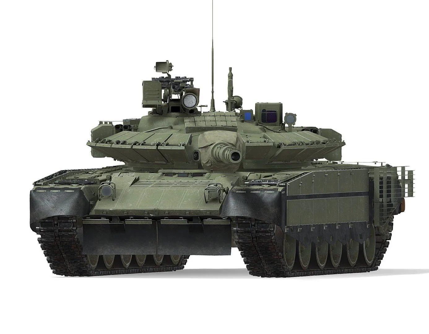PBR Game 3D Models – T 80Bvm Russian Mbt