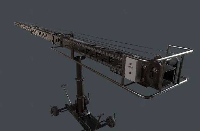 PBR Game 3D Models – Techno Crane 50