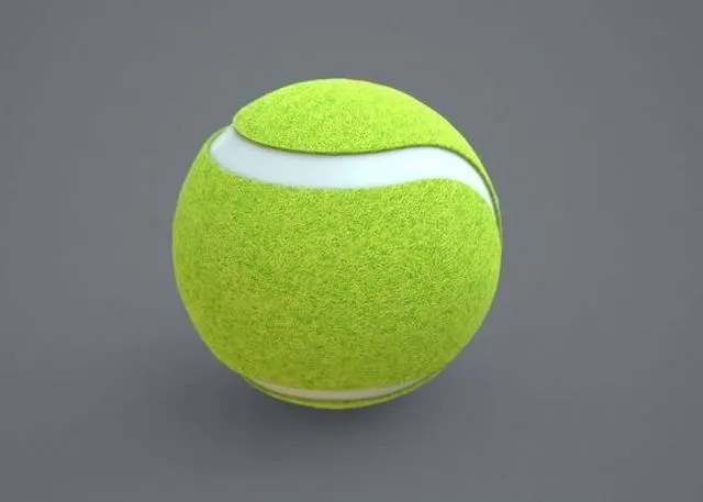 PBR Game 3D Models – Tennis Ball