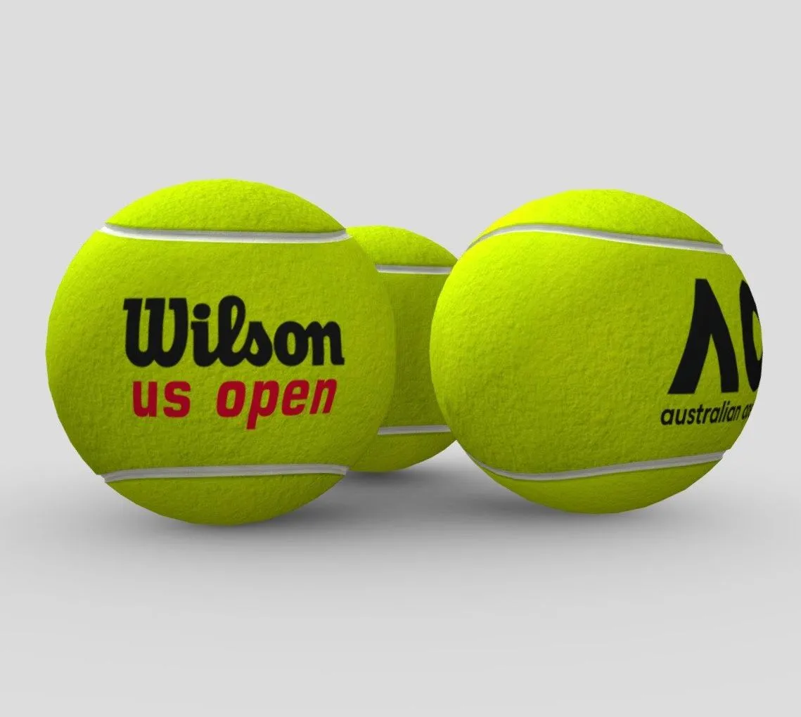 PBR Game 3D Models – Tennis Balls