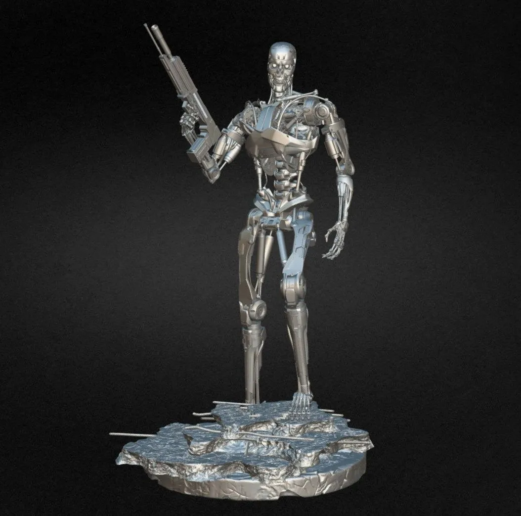 PBR Game 3D Models – Terminator Genysis