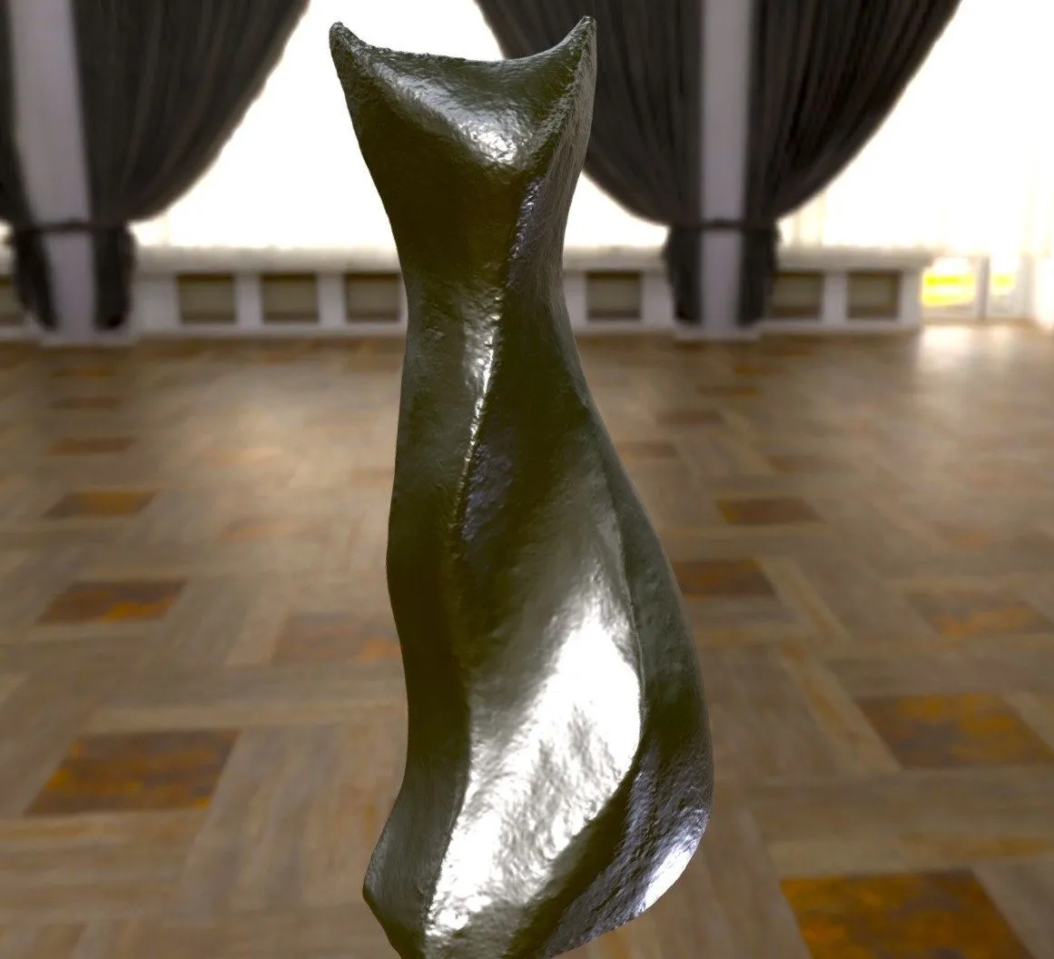 PBR Game 3D Models – The Cat By Maxine Farmer