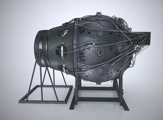 PBR Game 3D Models – The Gadget world first atomic bomb