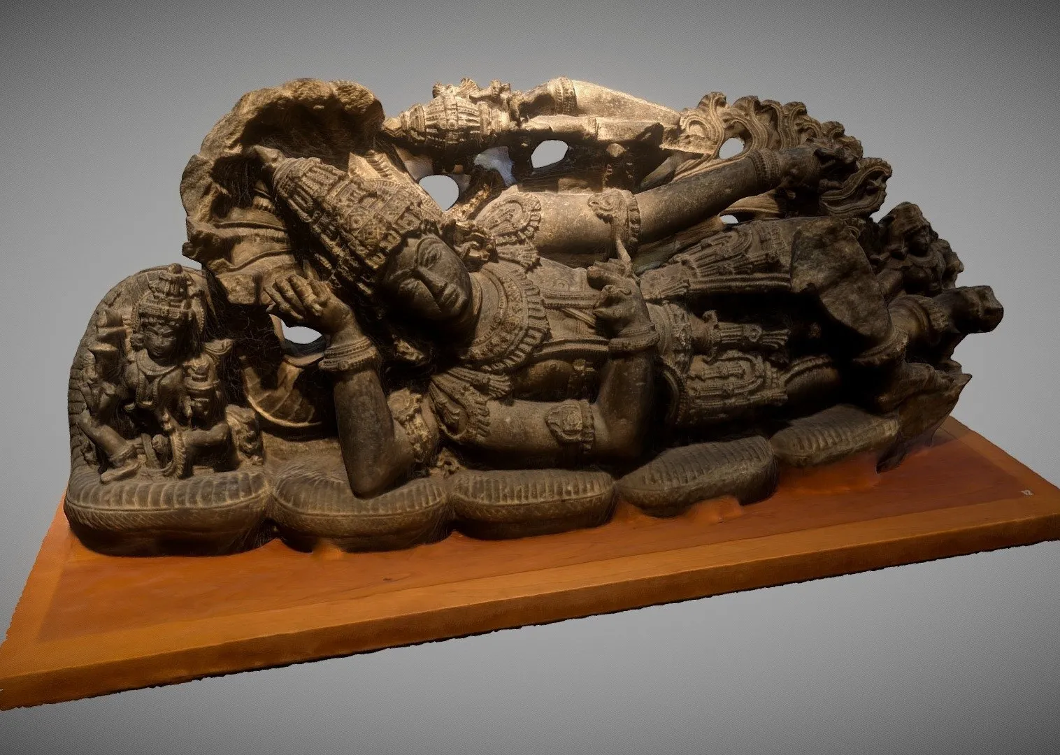 PBR Game 3D Models – The God Vishnu