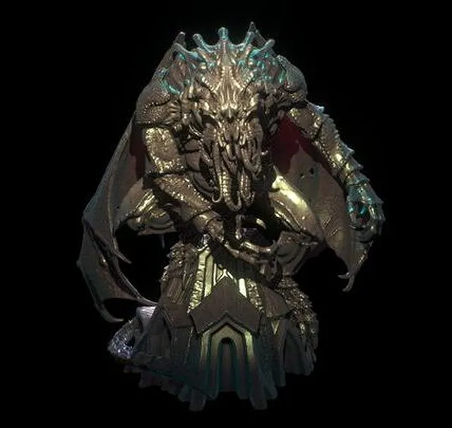 PBR Game 3D Models – The Thing That Should Not Be