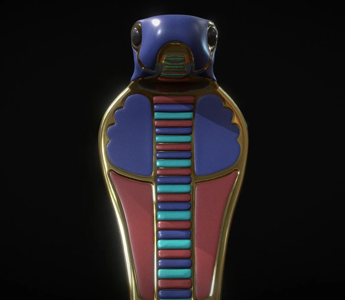 PBR Game 3D Models – The Uraeus