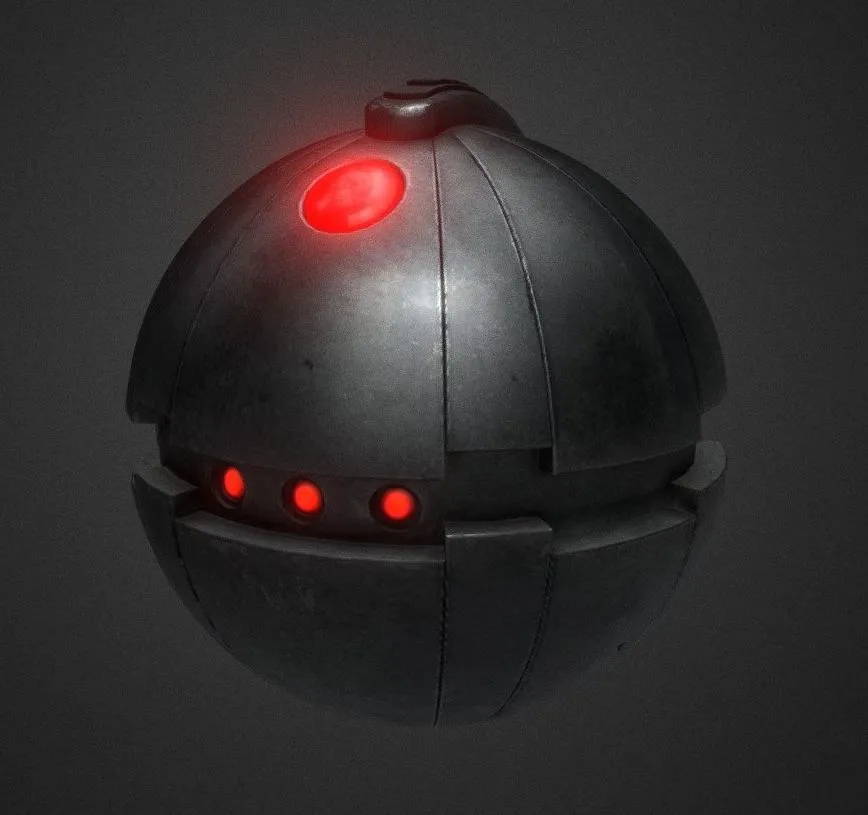 PBR Game 3D Models – Thermal Detonator