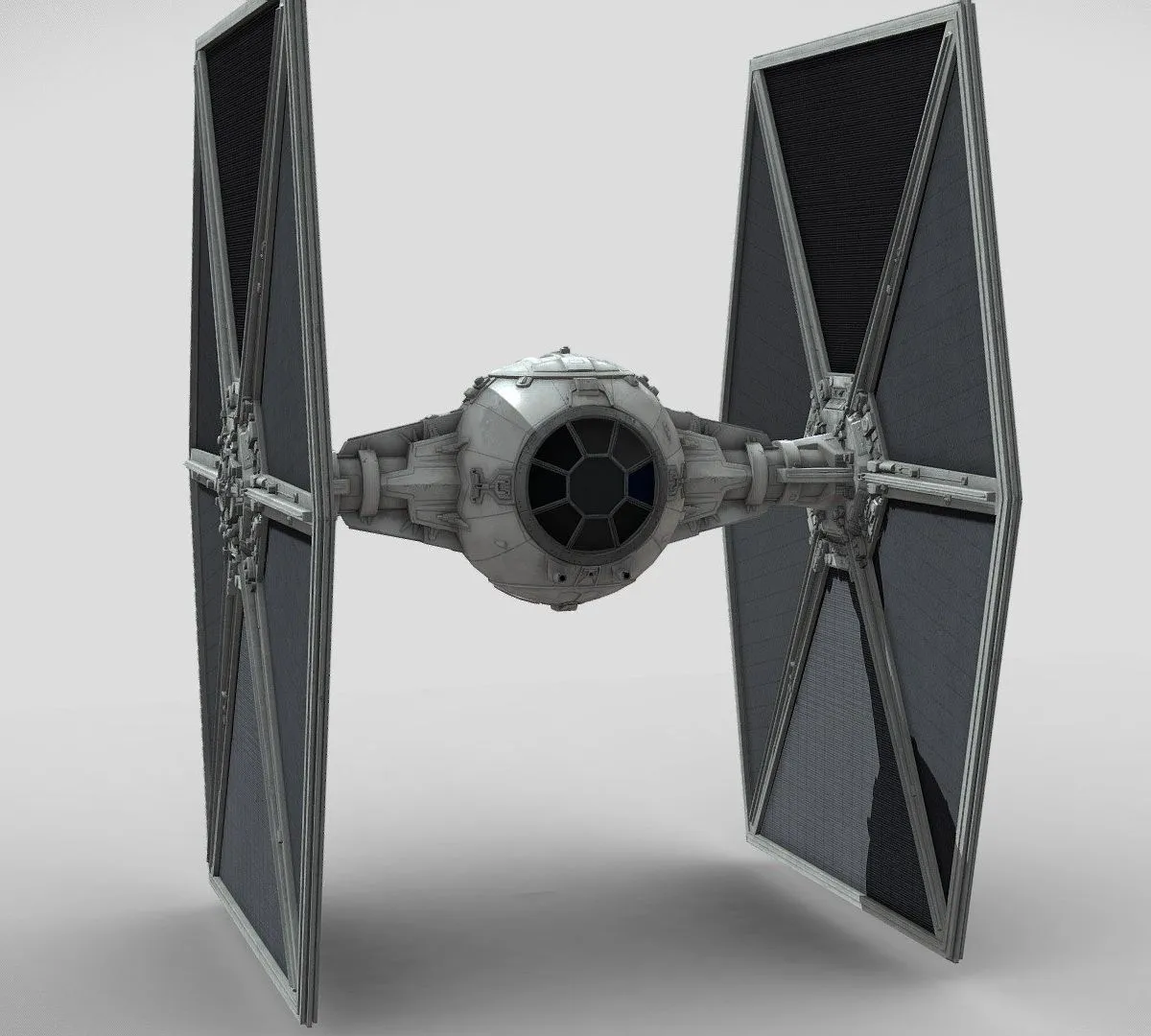 PBR Game 3D Models – Tie Fighter