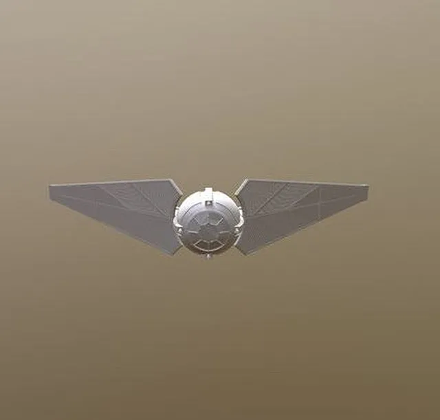 PBR Game 3D Models – TIE Predator