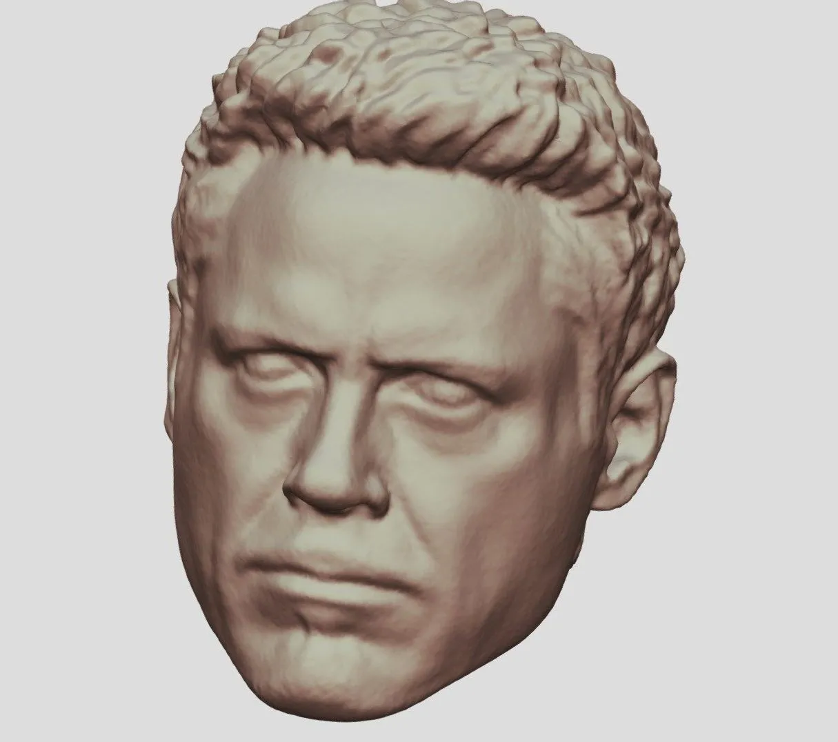 PBR Game 3D Models – Tony Stark Ironman Head 3D Scan