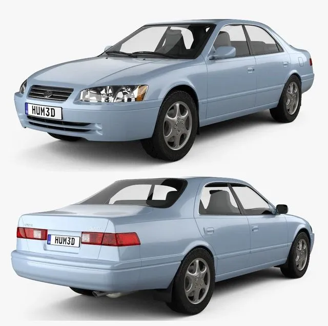 PBR Game 3D Models – Toyota Camry (XV20) 1997