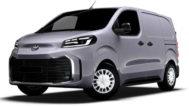 PBR Game 3D Models – Toyota ProACE Electric Van L1 2024