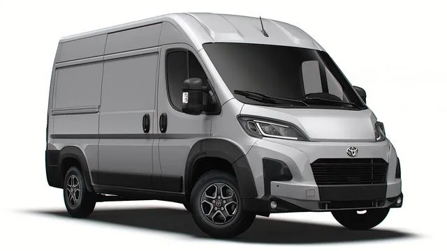 PBR Game 3D Models – Toyota ProAce Max Van L2H2 2024 van