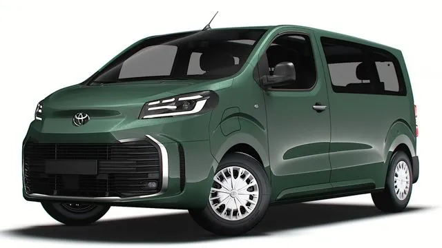PBR Game 3D Models – Toyota ProACE Verso Electric 2024