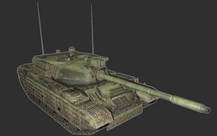 PBR Game 3D Models – TR 85 M1 Romanian main battle tank
