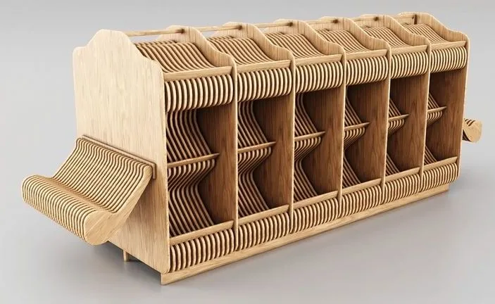 PBR Game 3D Models – Trade Stand Wave