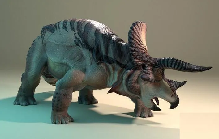 PBR Game 3D Models – Triceratops