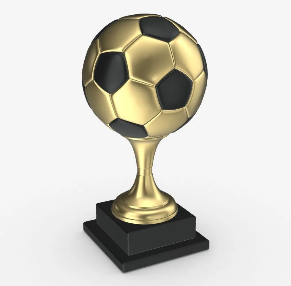 PBR Game 3D Models – Trophy Soccer Ball