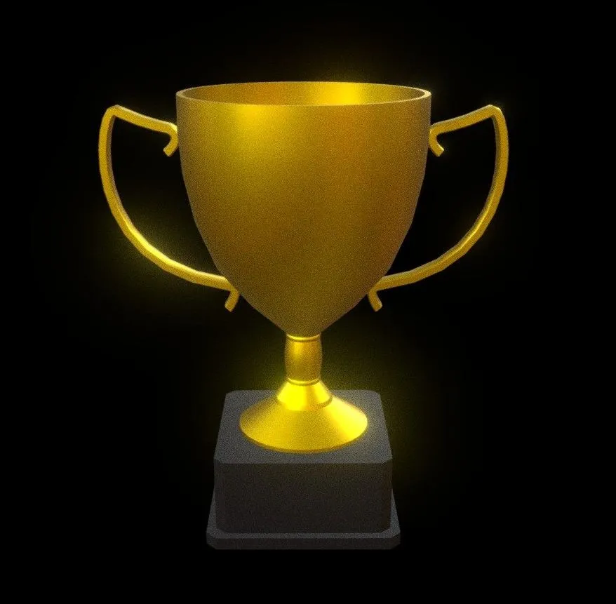 PBR Game 3D Models – Trophy