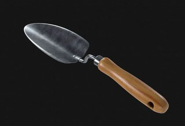 PBR Game 3D Models – Trowel garden spatula