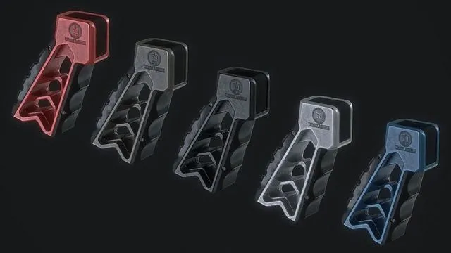 PBR Game 3D Models – Tyrant Designs MOD PistolGrip