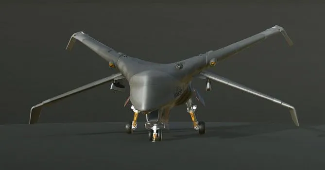 PBR Game 3D Models – Unmanned Interceptor Drone