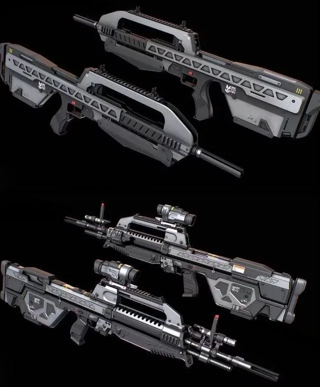 PBR Game 3D Models - UNSC Arsenal