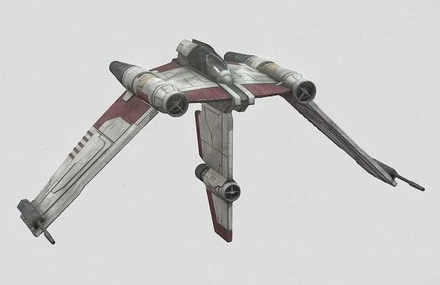 PBR Game 3D Models – V 19 Torrent Starfighter   Star Wars