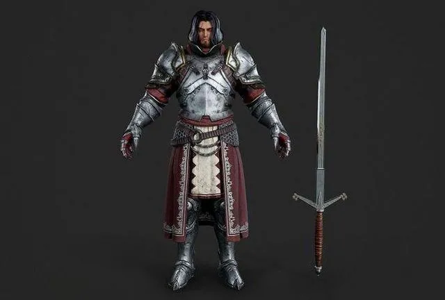 PBR Game 3D Models – Villain prince emperor fighter warrior knight armor