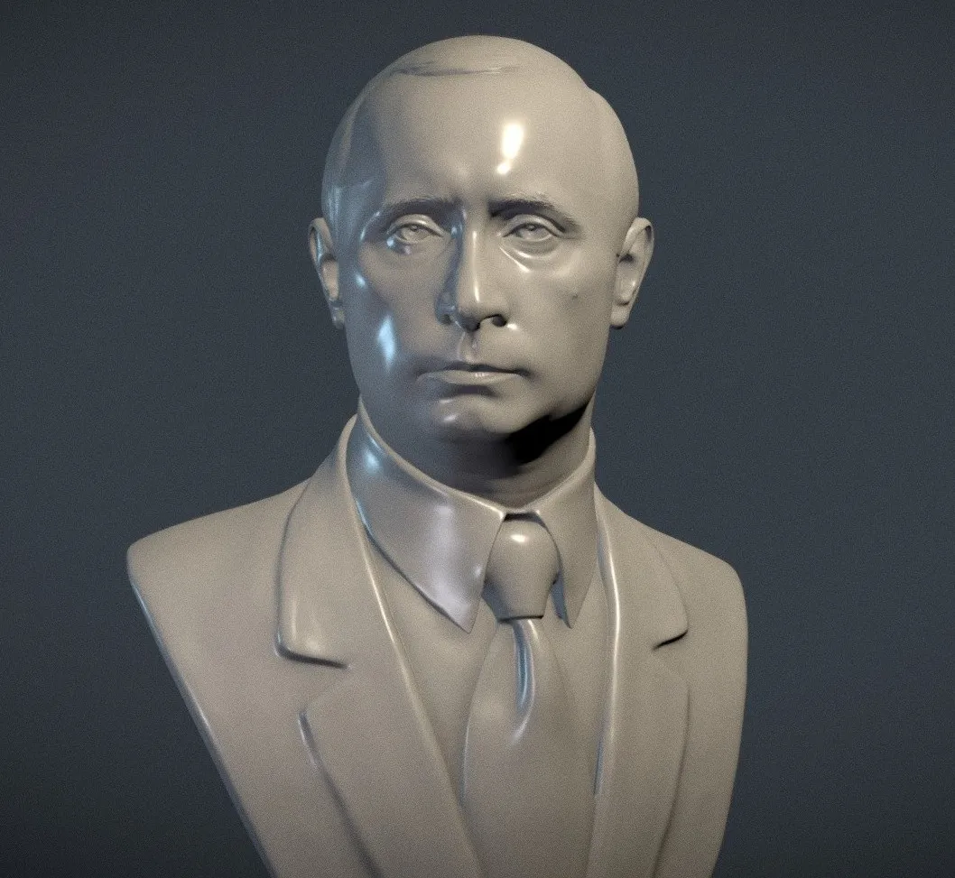 PBR Game 3D Models - Vladimir Putin
