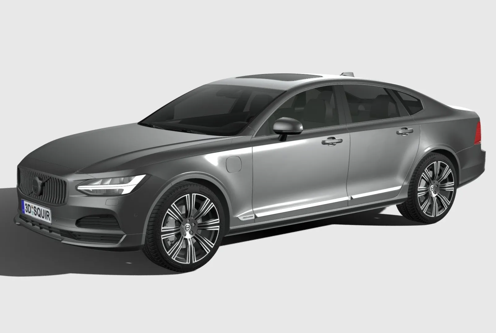PBR Game 3D Models - Volvo S90 2020