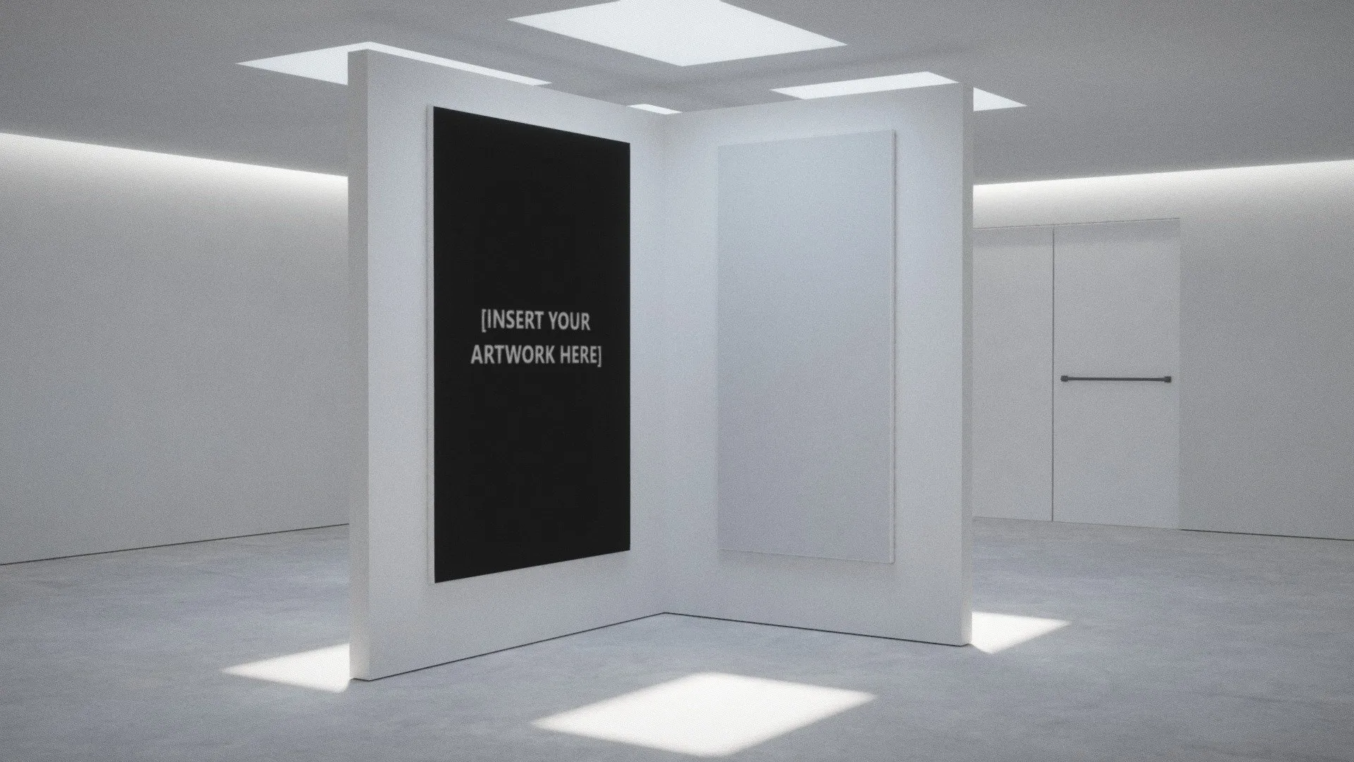 PBR Game 3D Models – Vr Gallery For Design Painting Showcase