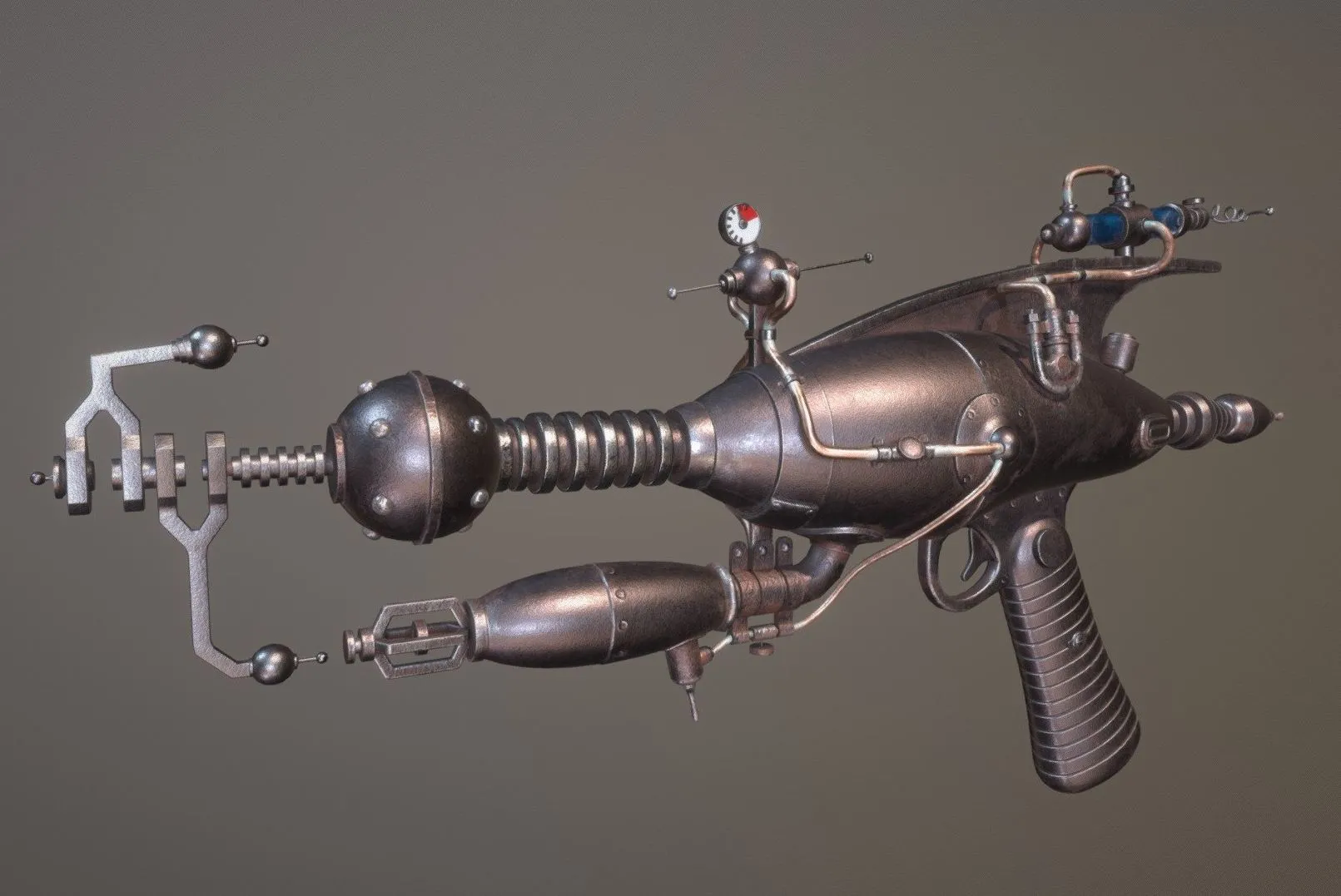 PBR Game 3D Models – Wave Disruptor Gun