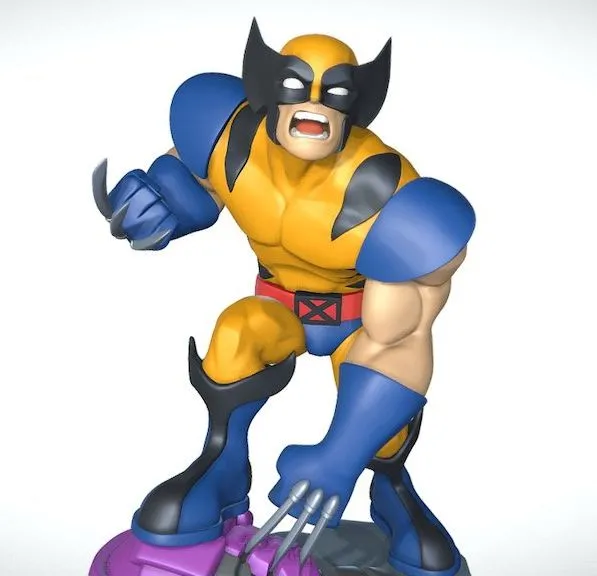PBR Game 3D Models – Wolverine Infi90s
