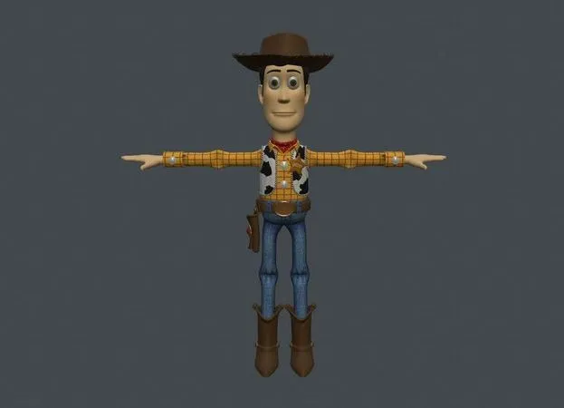 PBR Game 3D Models – Woody